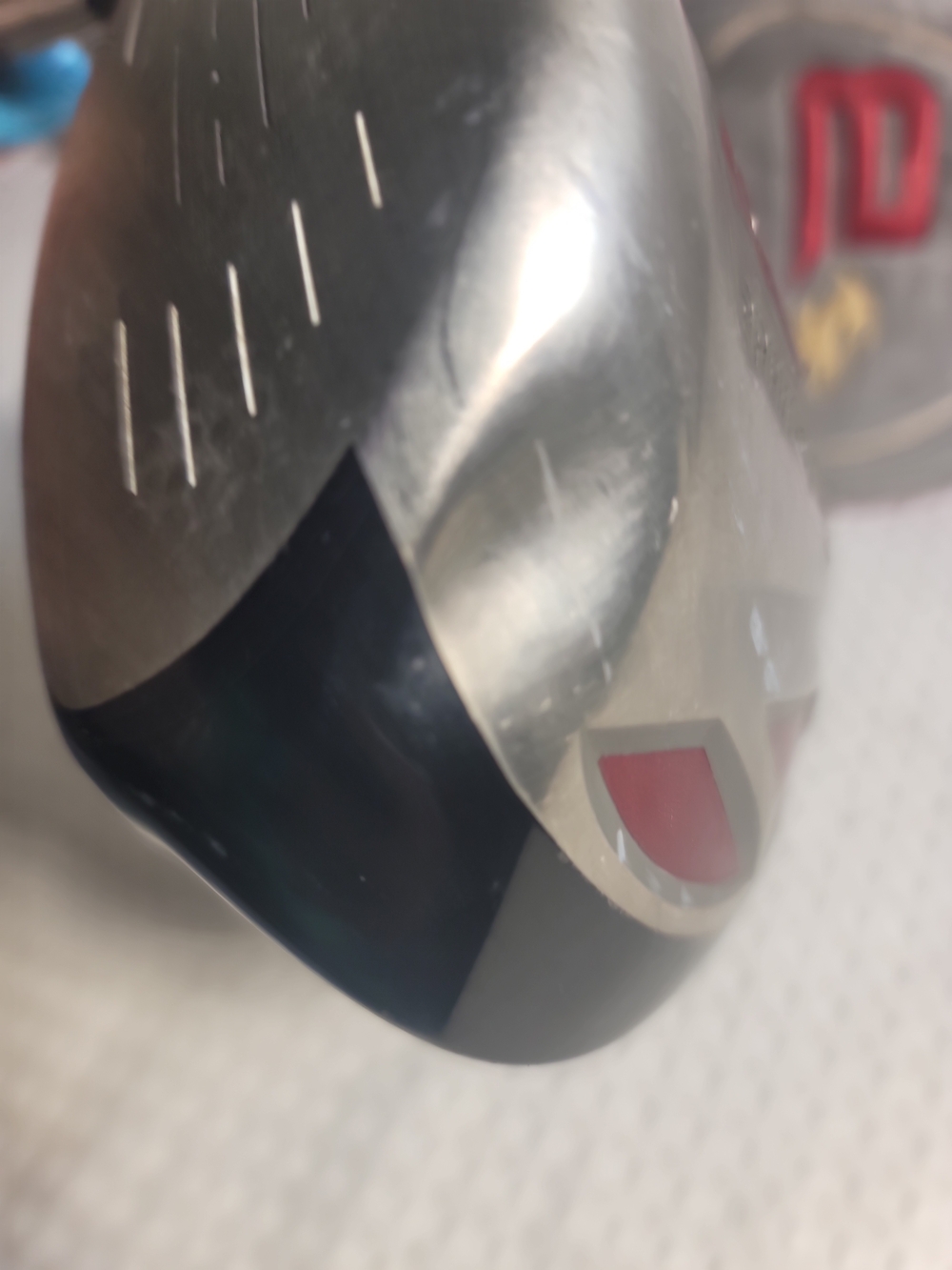 Burner Headcover in Red, Black & Cream - Picture 7 of 16